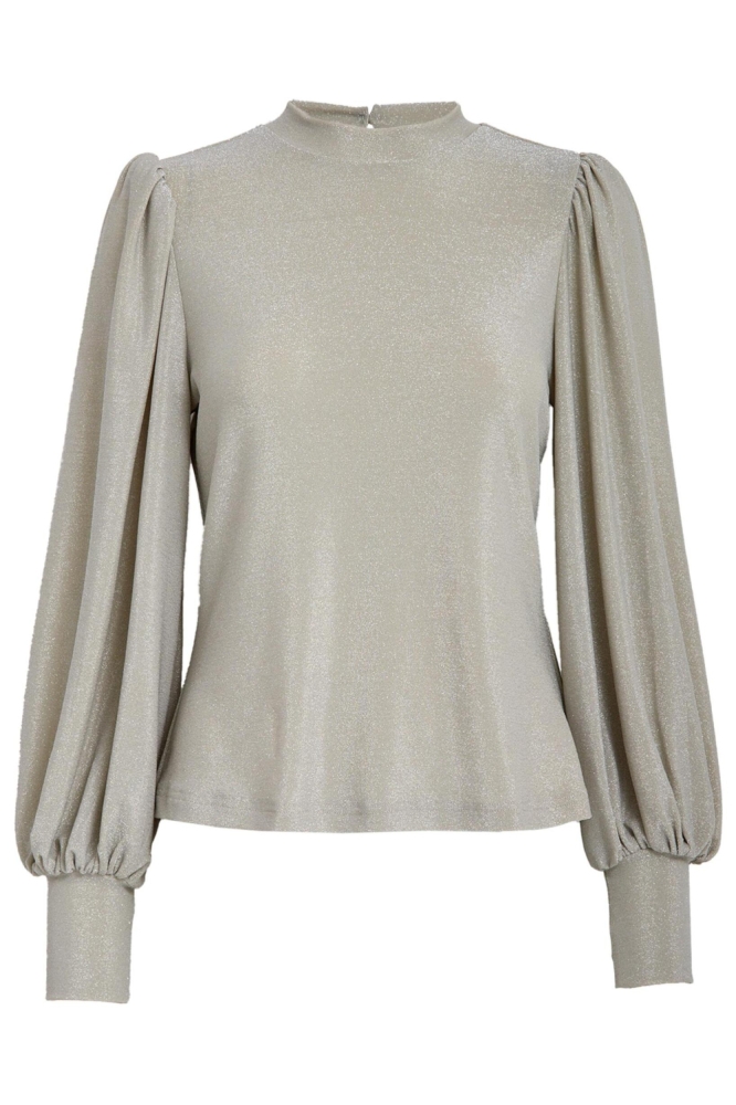 Peppercorn ecru dames t-shirt | Vooraanzicht