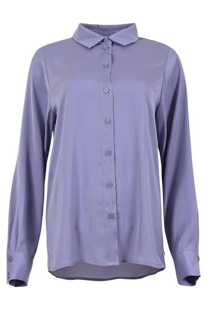 Maicazz paarse dames blouse | Vooraanzicht