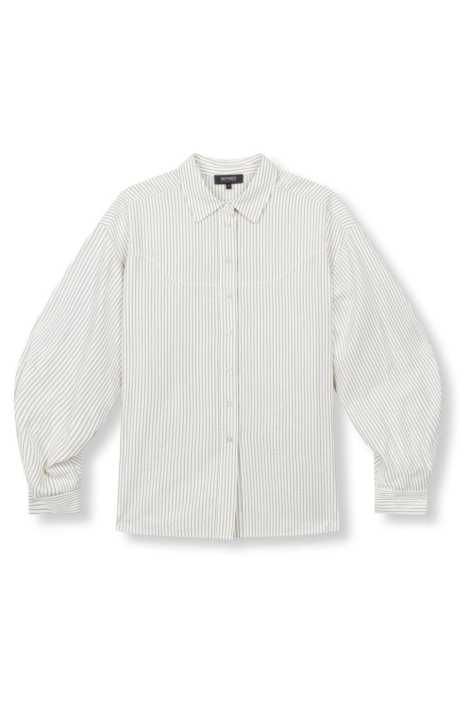 Refined Department beige dames blouse | Vooraanzicht