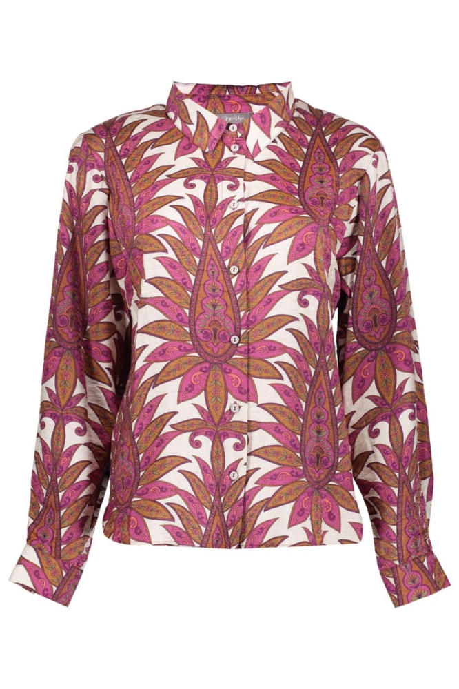 Geisha multi color dames blouse | Vooraanzicht