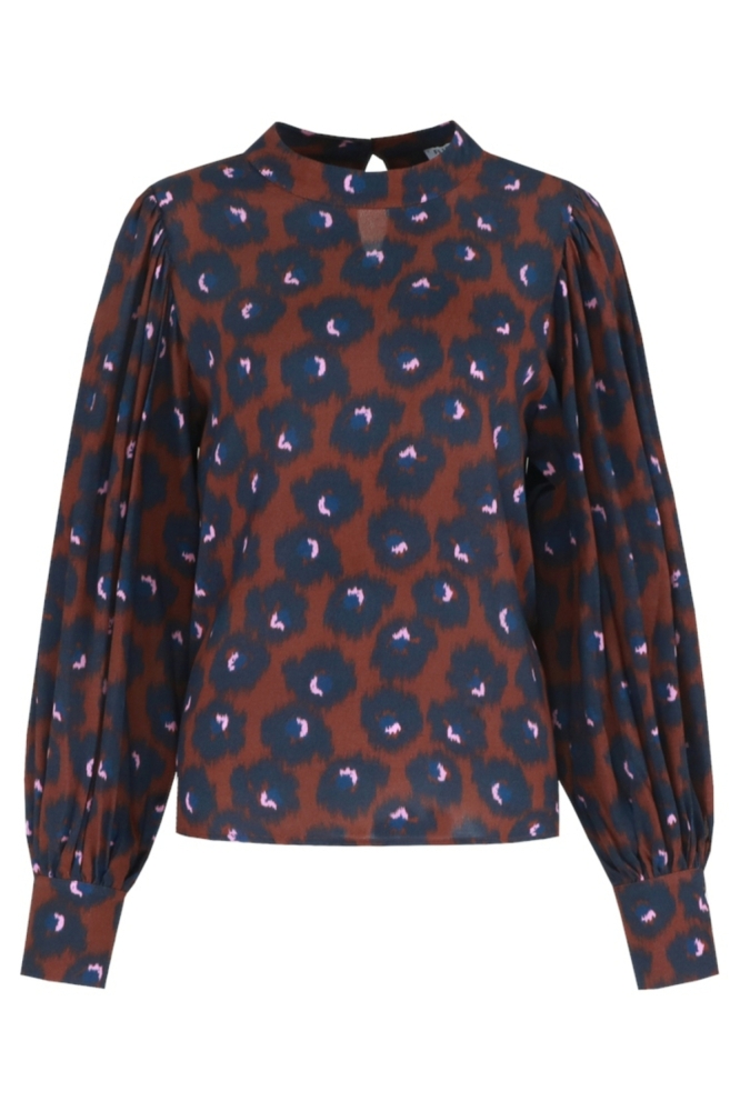 Fluresk blauwe dames t-shirt | Vooraanzicht