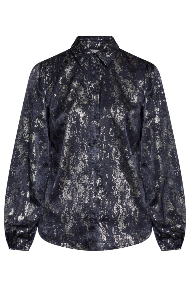 SisterS point zwarte dames blouse | Vooraanzicht