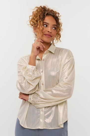 Ydence Blouse BLOUSE NARISSA WS2544 CHAMPAGNE