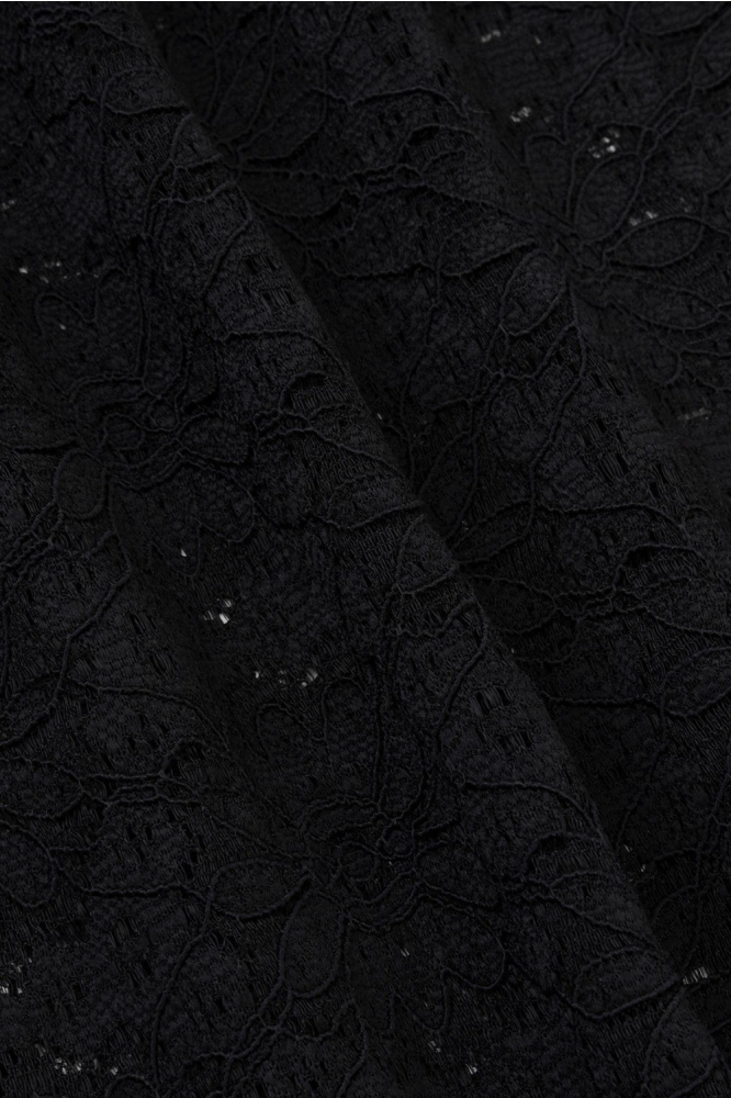 Ydence zwarte dames t-shirt | Kleurstaal