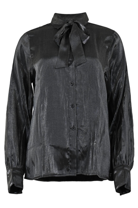 Maicazz grijze dames blouse | Vooraanzicht