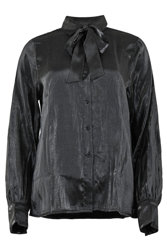 Maicazz grijze dames blouse | Vooraanzicht