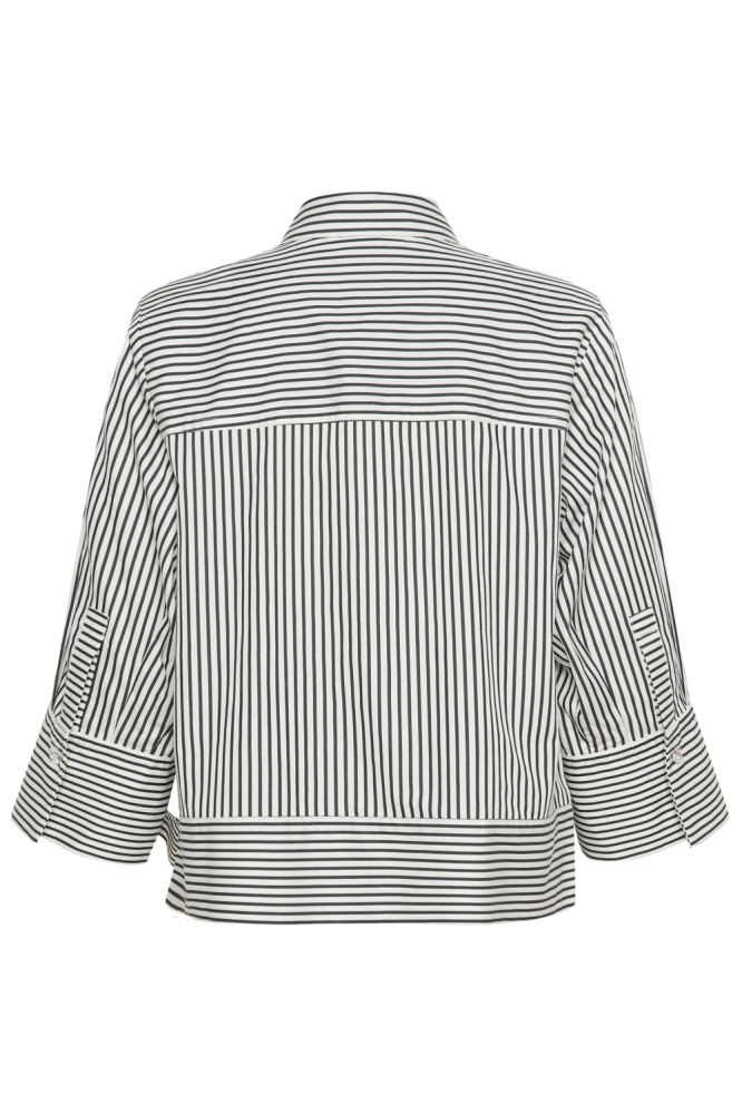 Part Two zwarte dames blouse | Achteraanzicht