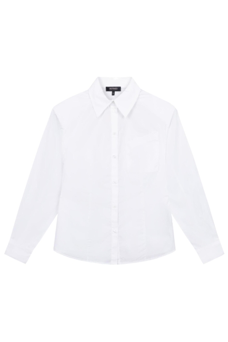 Refined Department witte dames blouse | Vooraanzicht