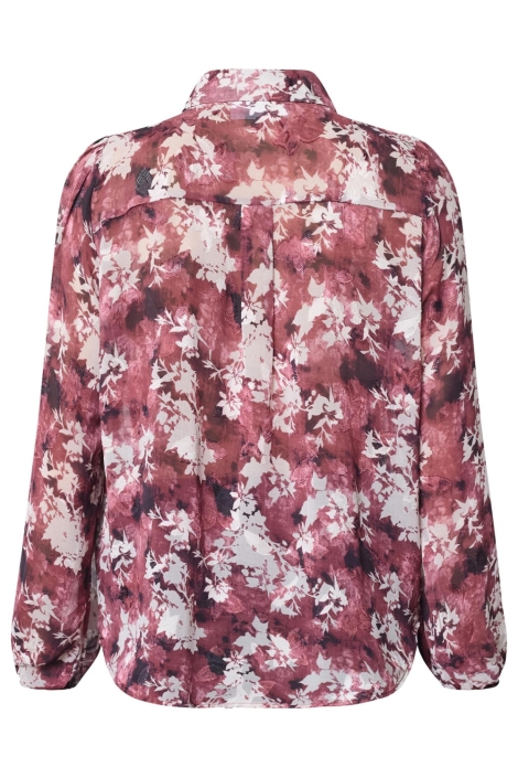 SisterS point roze dames blouse | Achteraanzicht