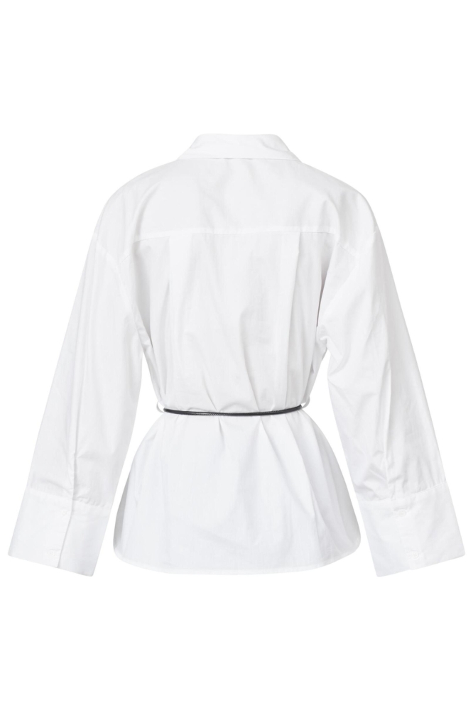 SisterS point witte dames blouse | Achteraanzicht