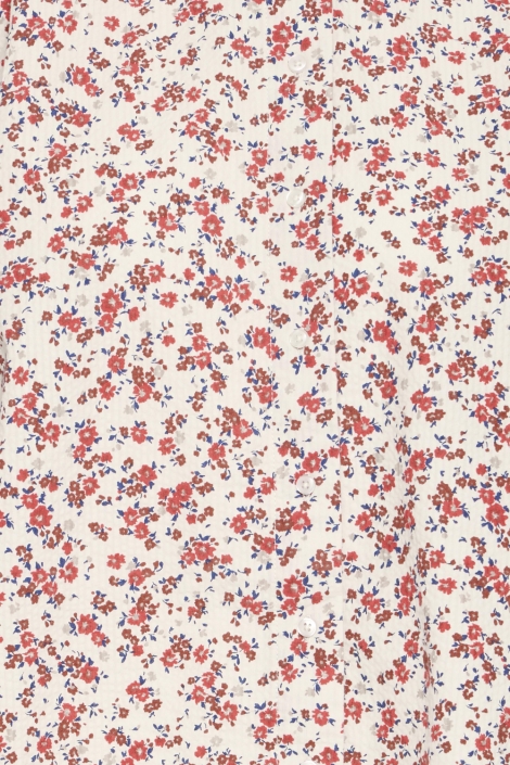 Ichi beige dames blouse | Kleurstaal