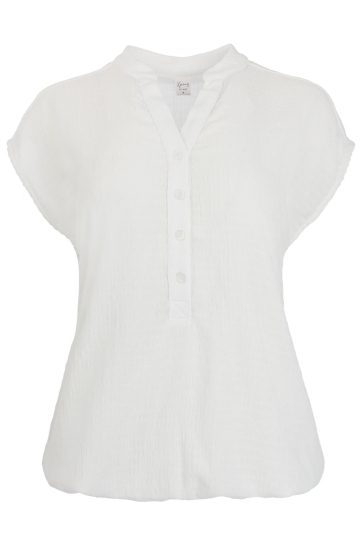 NED T-shirt LUCIE SL JERSEY CROPPED 26S5 U332 02 01 ECRU