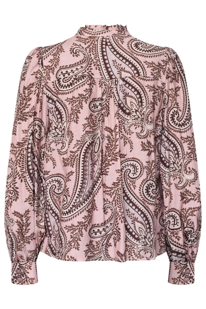 SisterS point roze dames blouse | Achteraanzicht