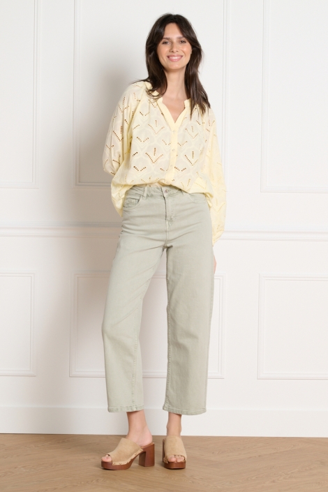 LolaLiza gele dames blouse | Model