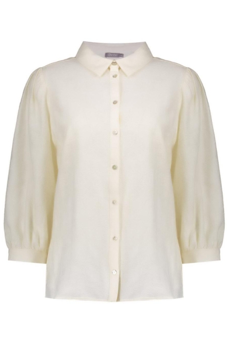 Geisha witte dames blouse | Vooraanzicht