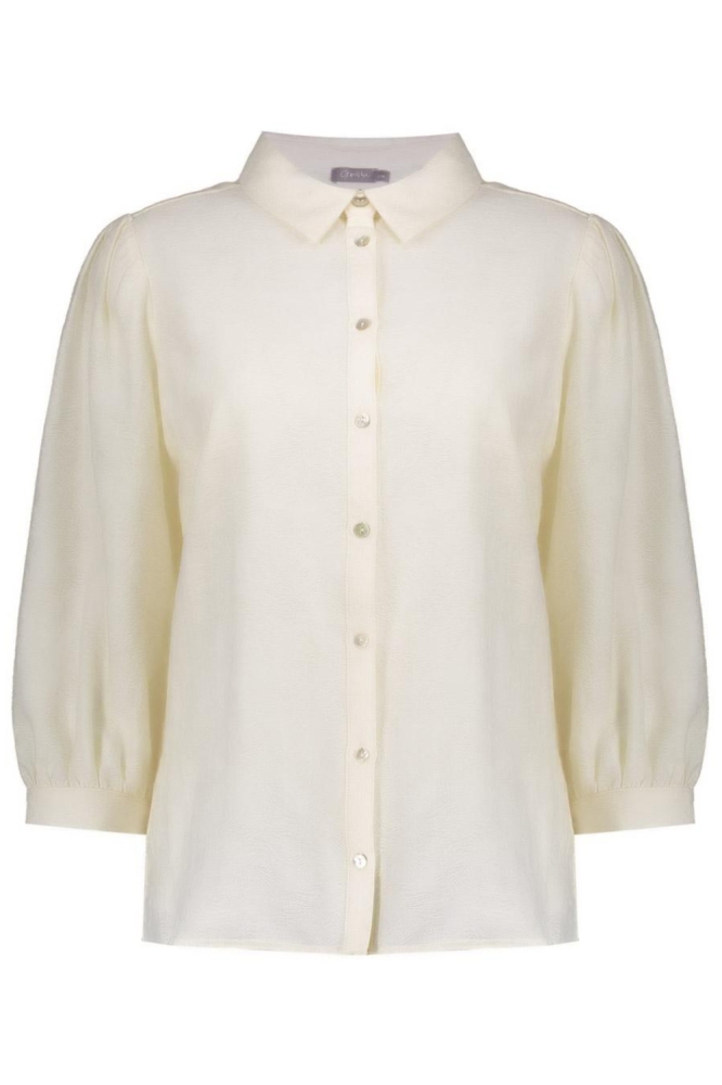 Geisha witte dames blouse | Vooraanzicht