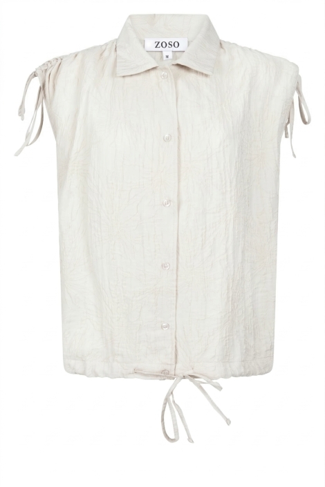 Zoso witte dames blouse | Vooraanzicht