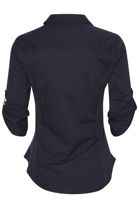 Part Two blauwe dames blouse | Achteraanzicht