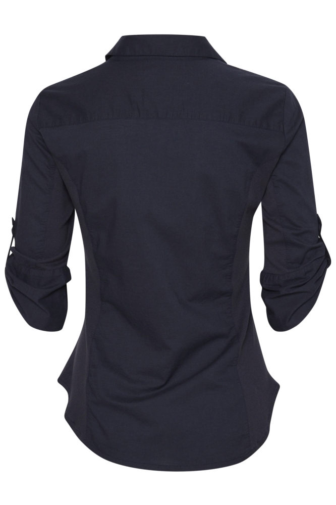 Part Two blauwe dames blouse | Achteraanzicht