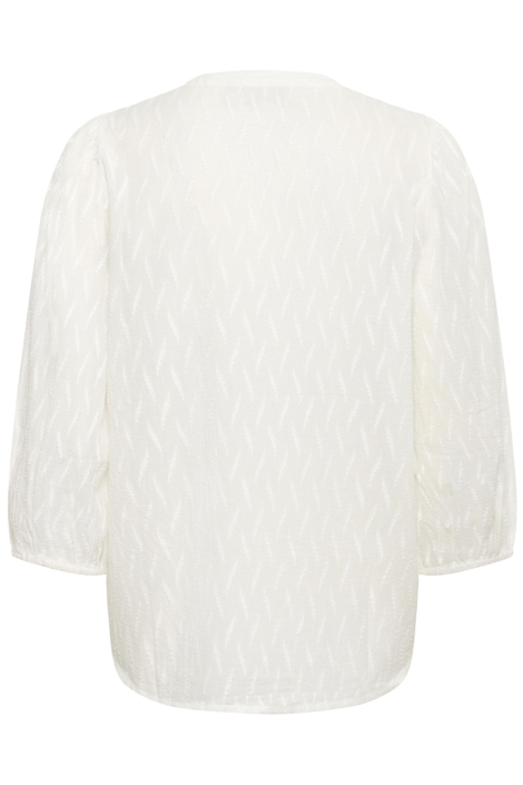 Kaffe witte dames blouse | Achteraanzicht