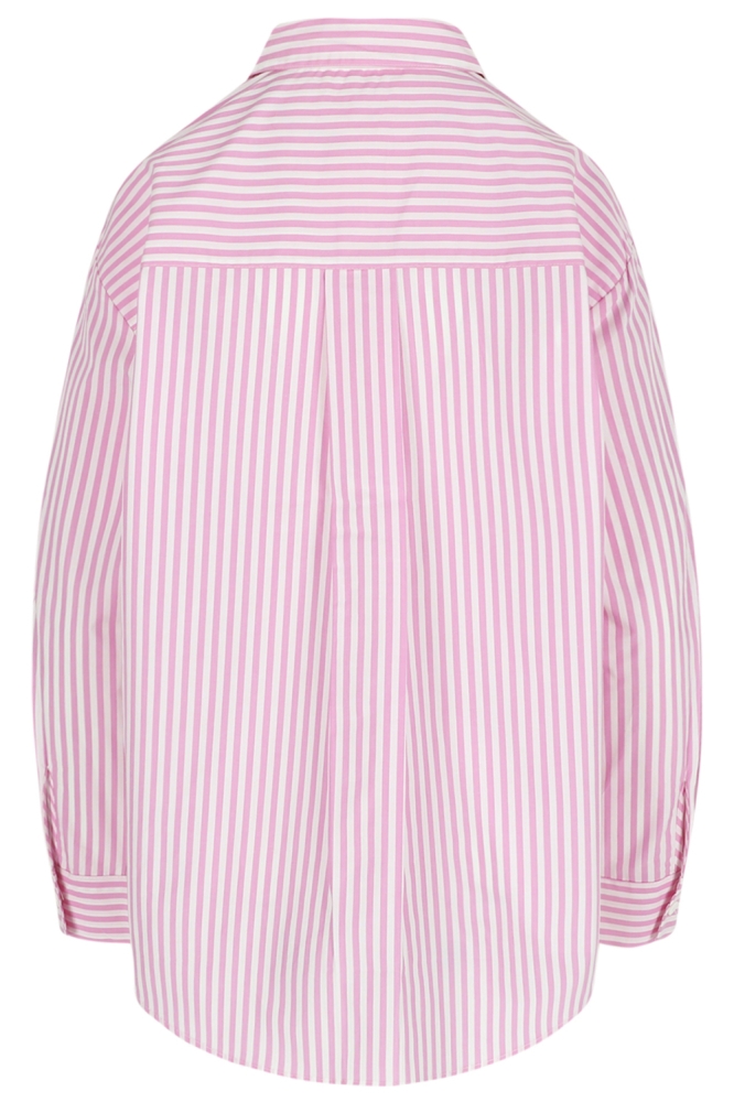 LolaLiza roze dames blouse | Achteraanzicht