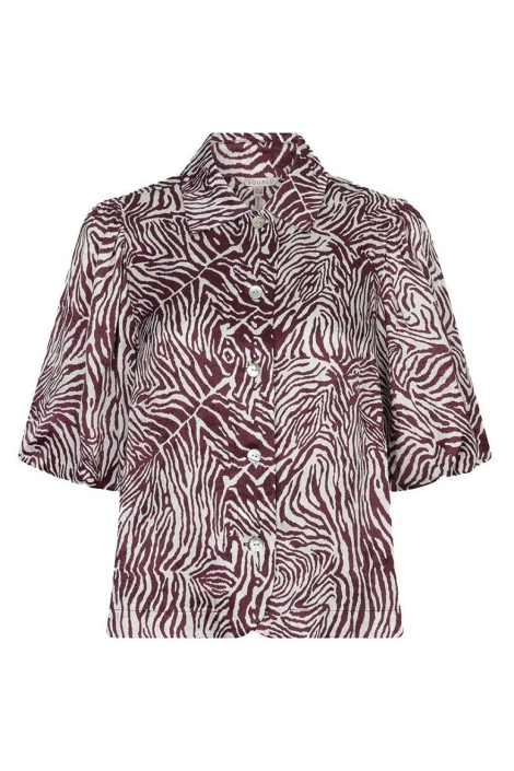 EsQualo rode dames blouse | Vooraanzicht