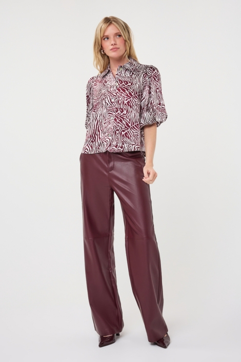 EsQualo rode dames blouse | Model