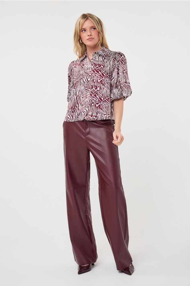 EsQualo rode dames blouse | Model