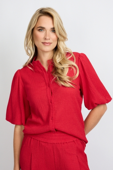 Fluresk Blouse YAMIRKA BLOUSE 26ZQF21 RUBY RED