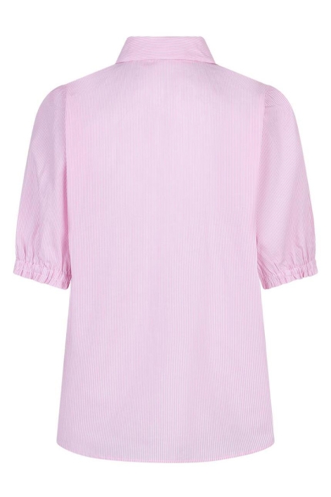 Red Button roze dames blouse | Achteraanzicht