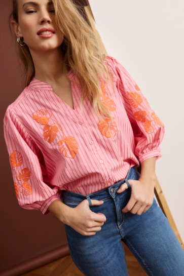 LolaLiza Blouse C KAMALA 05703038 Coral Pink/Orange