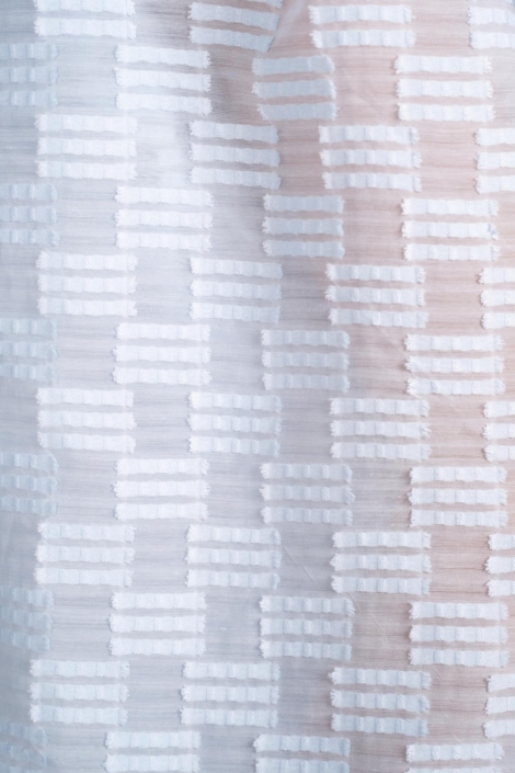 I-coni-K blauwe dames blouse | Close up