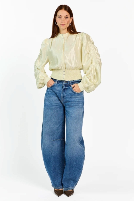 Aaiko gele dames blouse | Model