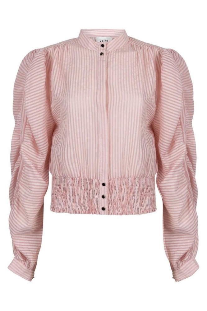 Aaiko roze dames blouse | Vooraanzicht