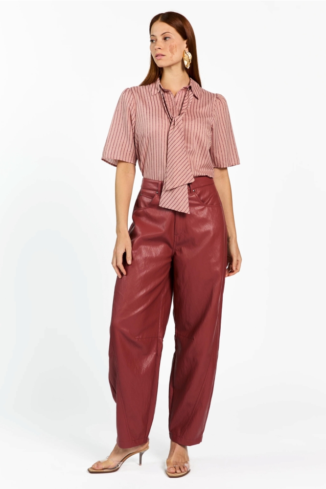 Aaiko roze dames blouse | Model