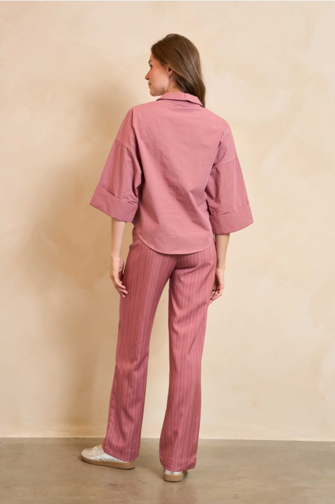 Lofty Manner roze dames blouse | Model