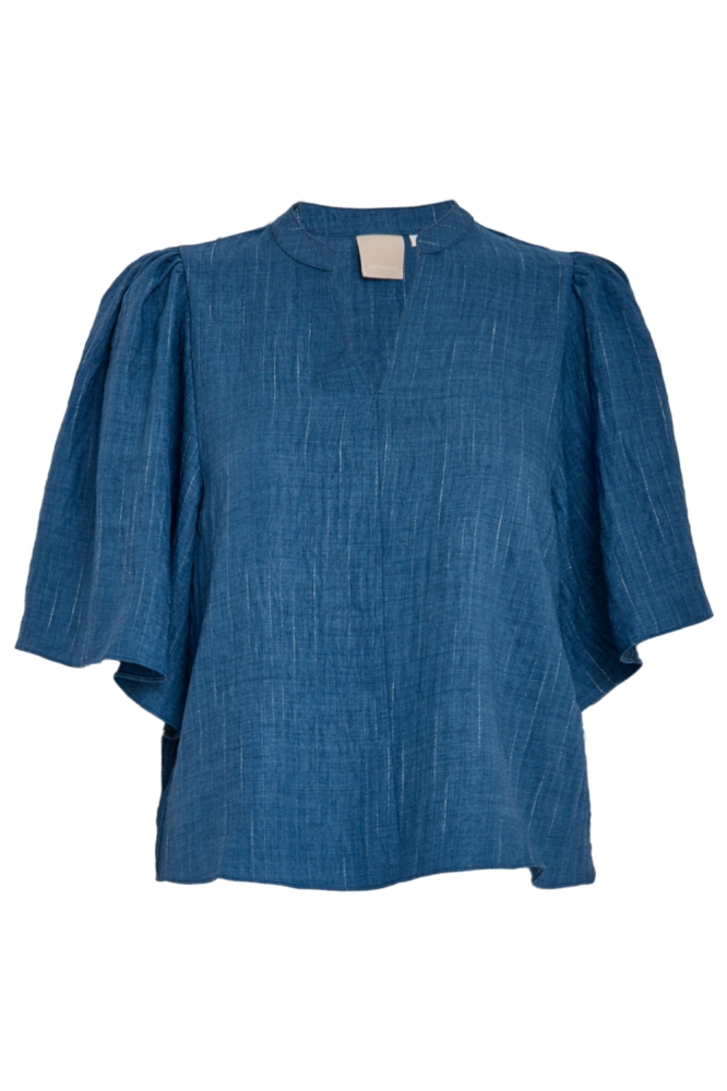 Peppercorn blauwe dames t-shirt | 