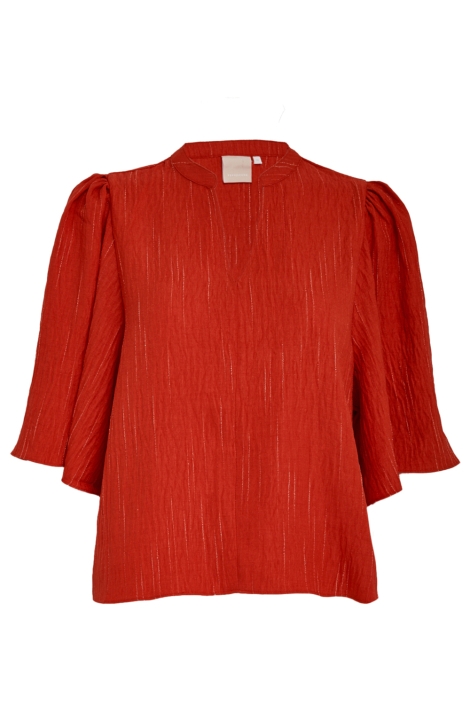 Peppercorn rode dames t-shirt | Vooraanzicht