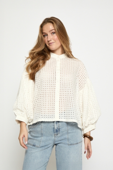 Peppercorn Blouse NANETT SHIRT PC8701 235 CLOUD DANCER