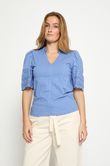 Peppercorn T-shirt NEMA BLOUSE PC8771 2016 CORNFLOWER BLUE