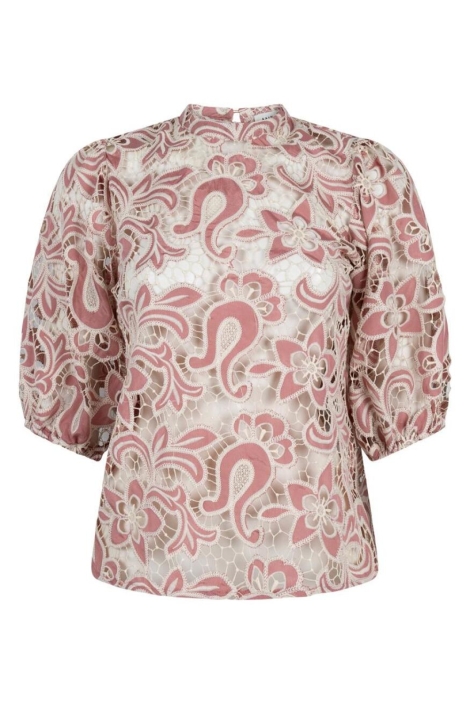 Aaiko roze dames blouse | Vooraanzicht