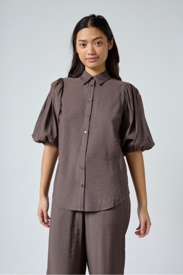 SisterS point Blouse ELLA SH 12651 CHOCOLATE