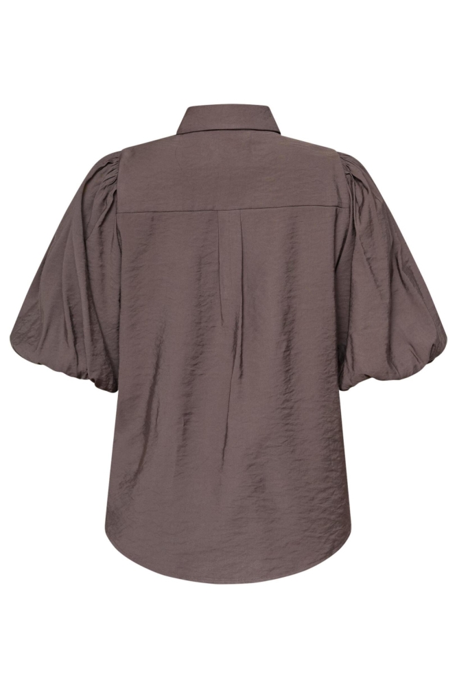 SisterS point bruine dames blouse | Achteraanzicht