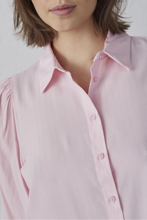 SisterS point roze dames blouse | Close up