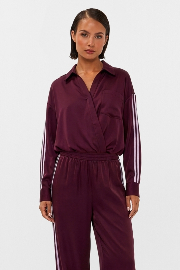 Studio Amaya Blouse HAZE BLOUSE 263ST 12 500 Purple