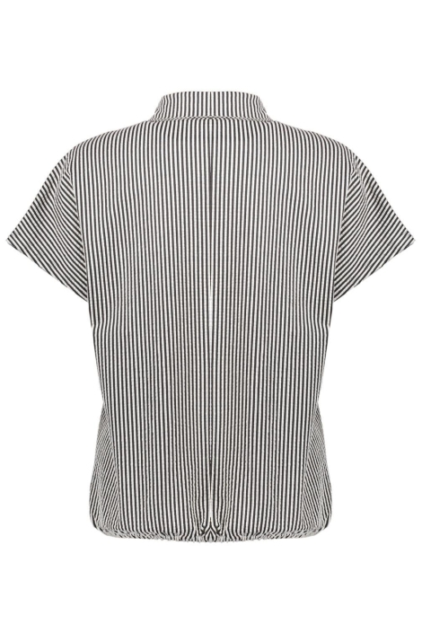 Geisha zwarte dames blouse | Vooraanzicht