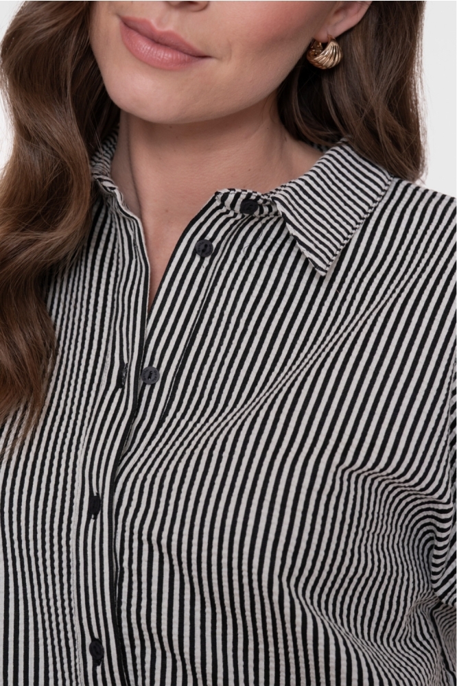 Geisha zwarte dames blouse | Model