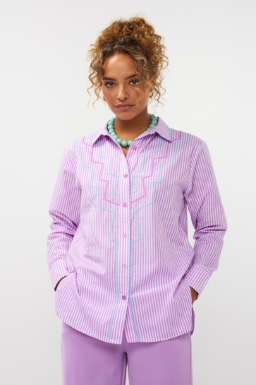 Ydence Blouse BLOUSE GABY SS2618 145 VIOLET