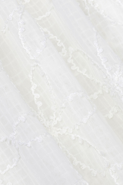 Ydence witte dames blouse | Kleurstaal