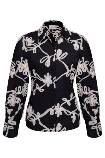 Kimara Blouse JASMIN BLOUSE 2 KR11 12543 307 435 DARK BLUE